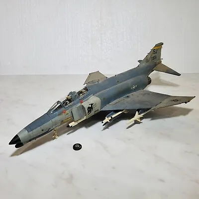 Vintage F-4G F-4S F-4F Phantom 1/48? 1/72? USAF Plastic Model Plane Wild Weasel? • $79.99