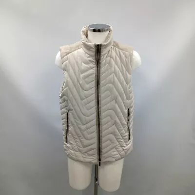 Porsche Design Quilted Bodywarmer Size 52 Cream Men's RMF51-LR • $10.09