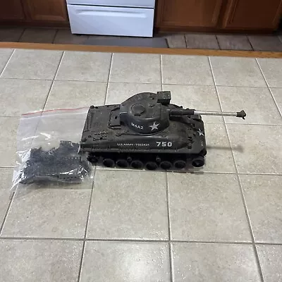 Radio Shack RC Radio Controlled M4A2 Sherman Tank Vintage (NOT Complete) • $18