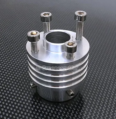 Aluminum Pelton Water Wheel 17mm Adapter Arbor For Micro Hydro Generator Turbine • $15.99