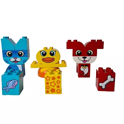 DUPLO Puzzle Pets LEGO 10858 - Colorful 3D Animal Puzzles - Excellent Condition • £8.94