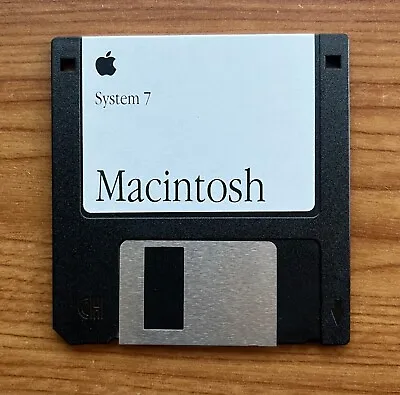 Apple Macintosh Startup Disk For Vintage Mac - System 7.0.1 1.44MB Disk • $9.99