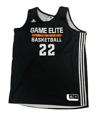 Adidas NBA D League Game Jersey Elite  Game Worn  Basketball  # 22 Sz 2XL • $79.89