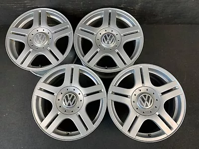 (4) VW Volkswagen Passat (1998-2001) Original Wheels Rims + Caps 16  Hol.69745 • $595