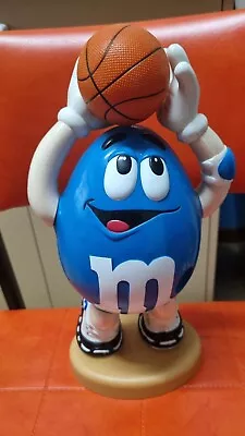 Blue M&M’s Large Candy Dispenser Basketball Mars 33cm • $25