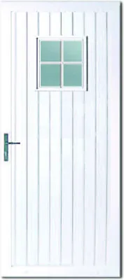 PVC UPVC White Full Door Panel 20mm 24mm 28mm 790mm X 1930mm Roe Georgain Bar • £273.24