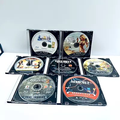 7 X Playstation 3 Assorted Games Disc Only Bulk Bundle PS3 Collection Tracked #2 • $24.26