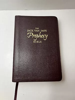 KJV The Jack Van Impe PROPHECY BIBLE Red Letter Limited Special Edition Leather • $25