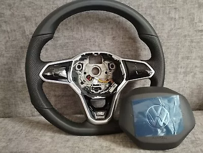 Genuine Volkswagen Jetta Tiguan Golf Steering Wheel R Line Multimedia TOP Heater • $800