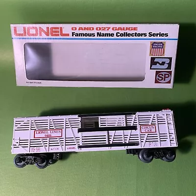 Lionel 6-9138 O-27 Gauge Double Door Circus Car Freight Box • $30