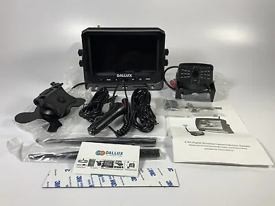 DALLUX Truck Bus Digital Wireless Backup Camera Monitor System 7 Inch DVR Screen • $100