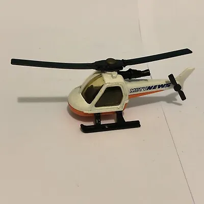 Matchbox Superfast 1-75 - MBTV News Helicopter • $1.58