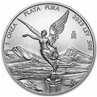 2023 Mexico 1 Onza Silver Libertad 1 Oz .999 Fine Silver BU - In Stock • $39.58