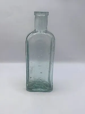VTG Owbridge's Green Glass Lung Tonic Medicine Bottle Large A On Bottom 5”x1.5” • $12