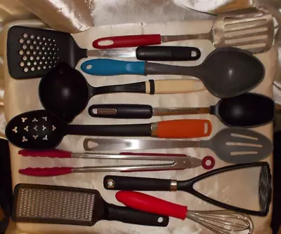 10-pc Kitchen Utensils & Gadget Variety Junk Drawer Clean Out Large Bulk Lot • $8