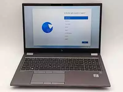 HP ZBOOK FURY G7 15 15  FHD I9-10885H 512GB SSD 32GB W11P Quadro T2000 • $660.99