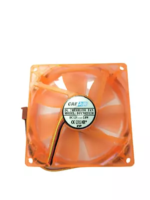 90mm X 25mm Computer Case Cooling UV Orange 3-Pin / 4-Pin Molex • $5.99