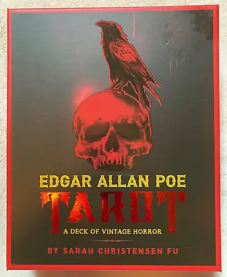 NEW Edgar Allen Poe Tarot - Deck Of Vintage Horror By Sarah C Fu • $24.99