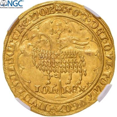 $9075 • Buy [#899718] Coin, France, Jean II Le Bon, Mouton D'or, 1355, Pontivy's Hoard, NGC,