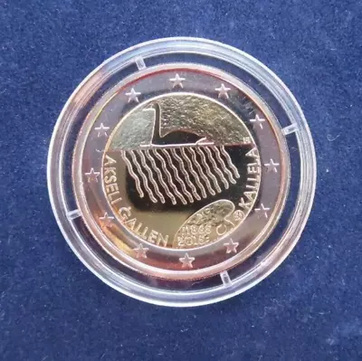 Finland 2 Euro 2015 Akseli Gallen Kallela Polished Plate PP Proof • $1.07