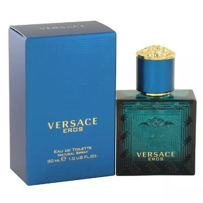 Versace Eros By Versace 1 Oz EDT Cologne For Men New In Box • $29.98