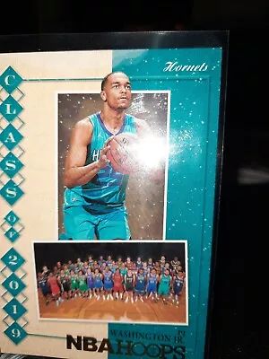 2019-20 Panini NBA Hoops PJ Washington Jr Class Of 2019 RC #10 Hornets E126 • $1