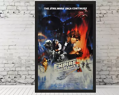 Star Wars Movie Poster - The Empire Strikes Back Star Wars Poster 11x17  Framed • $33.90