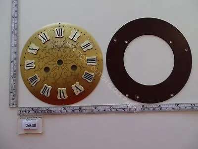 $67.50 • Buy Brass Dial Sss Marked Clockwork Schmid Mantel Clock, Neuchatel Or Neuchateloise