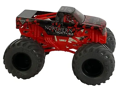 Spin Master Monster Truck Northern Nightmare Monster Jam 2012 Black Red Toy • $9.99