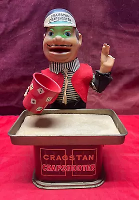 Cragstan Crapshooter Vintage 1960’s Battery Operated Not Tested JAPAN • $16.99