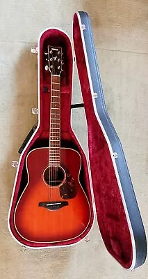 Yamaha FG730S Acoustic Guitar With Hiscox Hard Case • £240