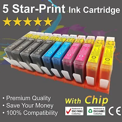 $36.69 • Buy 10 Ink Cartridges For HP 564XL Photosmart 3070/5510/5520/ 6510/ 6520/ 7510/ 7520