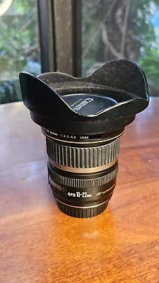Canon EF-S 10-22mm F/3.5 - 4.5 USM  (In Mint Condition) • £182.67