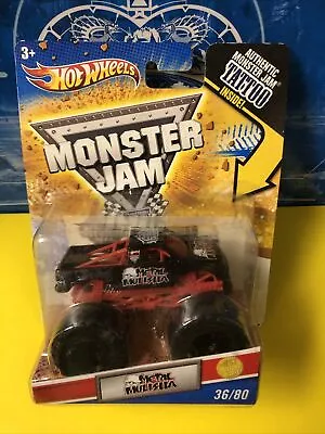 HOT WHEELS 2011#36 TATTOO SERIES 1st EDITION Metal Mulisha ** 1/64 MONSTER Jam • $19.95