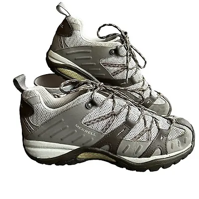 Merrell Siren Sport 2 Hiking Shoe Womens Size 7 Vibram Sole J58282 Elephant/Pink • $23.83