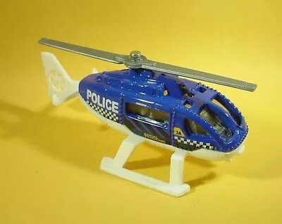 Matchbox  Blue Police Ariel Tracking Rescue Helicopter Loose • $2.25