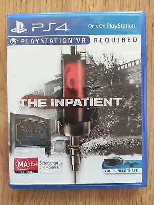 $18.95 • Buy The Inpatient - Playstation 4 VR PS4 PSVR - Fast Free Post