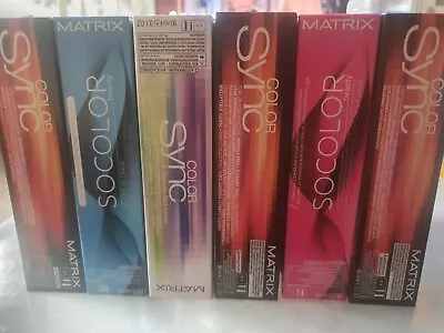 Matrix So-Color Sync Beauty Hair Colour Dye 90ml Choose Your Shade Various • £5.99