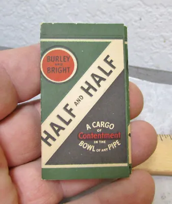 Vintage Half And Half Tobacco Cigarette Rolling Papers Pack Of 15 New & Unused • $4.99