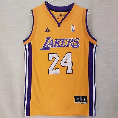 Los Angeles LA Lakers KOBE BRYANT #24 NBA Basketball Jersey - Size Medium • $50