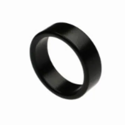 Black Strong Magnetic PK Ring Magic Tricks 21mm Magician Finger Decoration Fun • $9.50