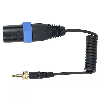 Locking Type 3.5mm To 3.5mm  To XLR Microphone Output5370 • £8.52