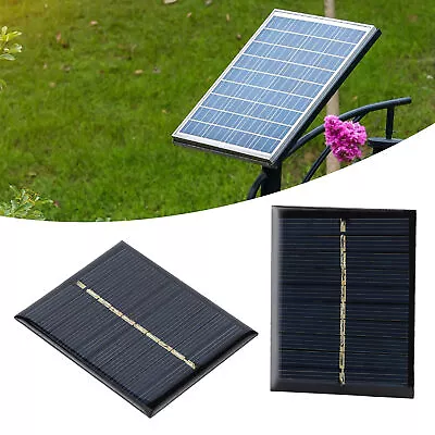 2pcs/ Set 0.5W 5V Polysilicon Solar Panel Charging Board Fot Home DIY NEY • $10.45