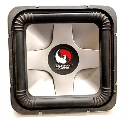 KICKER S15 L7 Solo-Baric Dual 15” 2-Ohm Car Audio 15  Subwoofer Tested And WOW! • $142.50