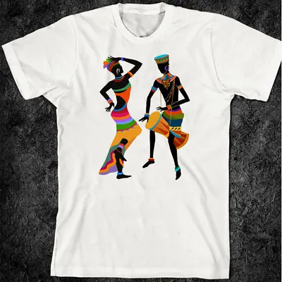 £19.22 • Buy Black History Month T-Shirt African Roots Nubian Queen Shaka Zulu Tribal Dance