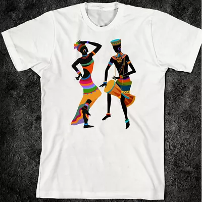 Black History Month T-Shirt African Roots Nubian Queen Shaka Zulu Tribal Dance • £18.99