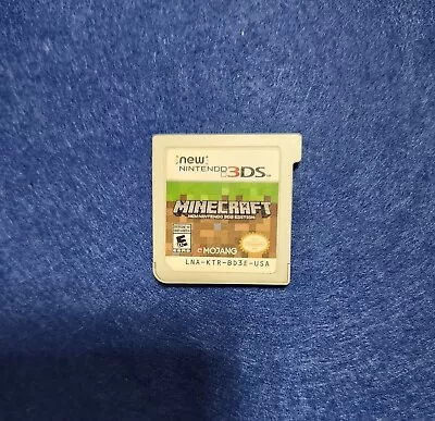 Minecraft: New Nintendo 3DS Edition (New Nintendo 3DS 2017)  Cartridge Only • $20