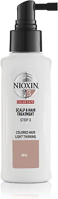 £21.69 • Buy Nioxin 3-Part System | System 3 | Coloured Hair With Light Thinning Hair | Scalp