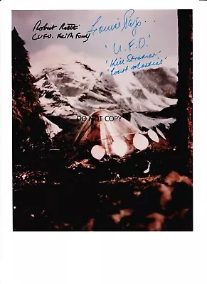 LOUISE PAJO ROBERT RIETTE  UFO Tv Series  10x8 dual Signed Autograph Picture • £6