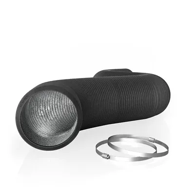 Flexible 12-Inch Four-Layer Aluminium Ducting 25-Feet Long Ventilation Exhaust • $57.99